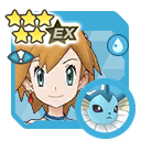 Misty (Sygna Suit) & Vaporeon sync pair